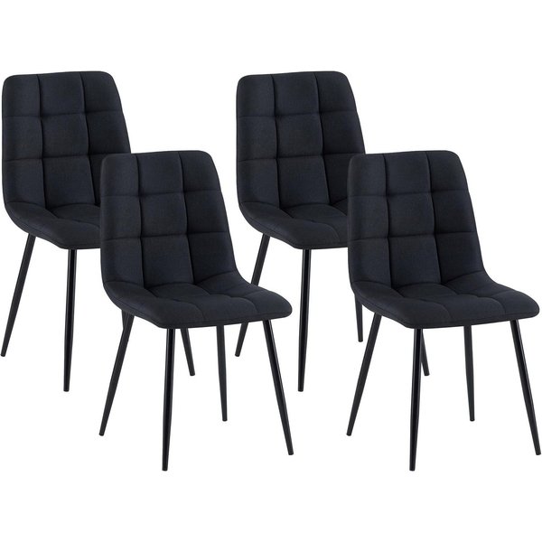 CLP Esszimmerstuhl Antibes Stoff (4er Set), mit Stoffbezug, bis 150 kg