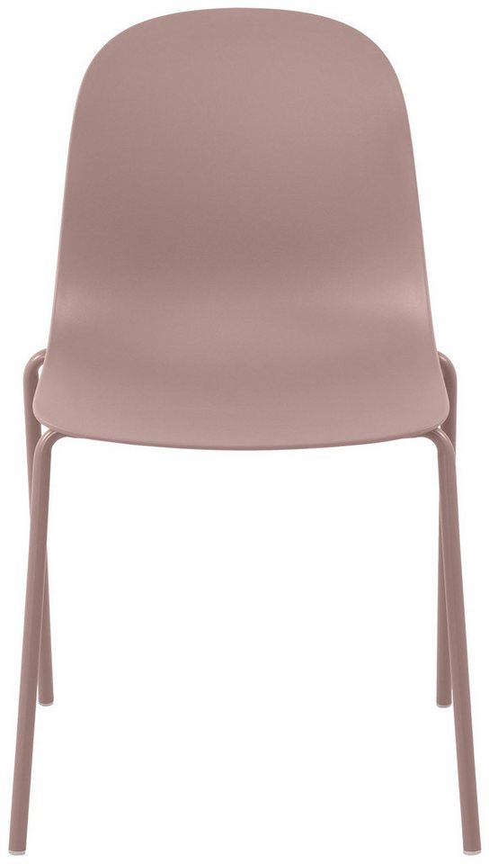 CLP Esszimmerstuhl Hardin (2er Set), stapelbar, mit Bodenschonern, bis 120 kg – Bild 4 von 5