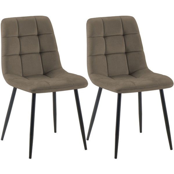 CLP Esszimmerstuhl Tilde (2er Set), mit Rückenlehnen, bis 150 kg