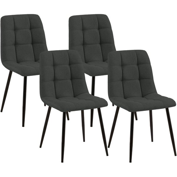 CLP Esszimmerstuhl Tilde (4er Set), mit Rückenlehne, bis 150 kg
