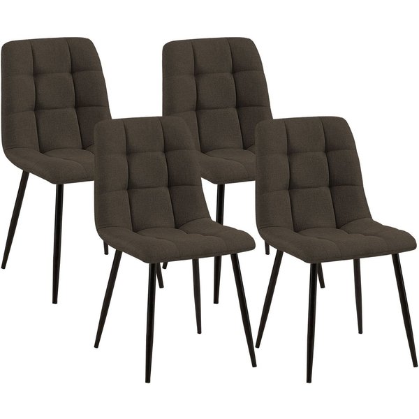 CLP Esszimmerstuhl Tilde (4er Set), mit Rückenlehne, bis 150 kg