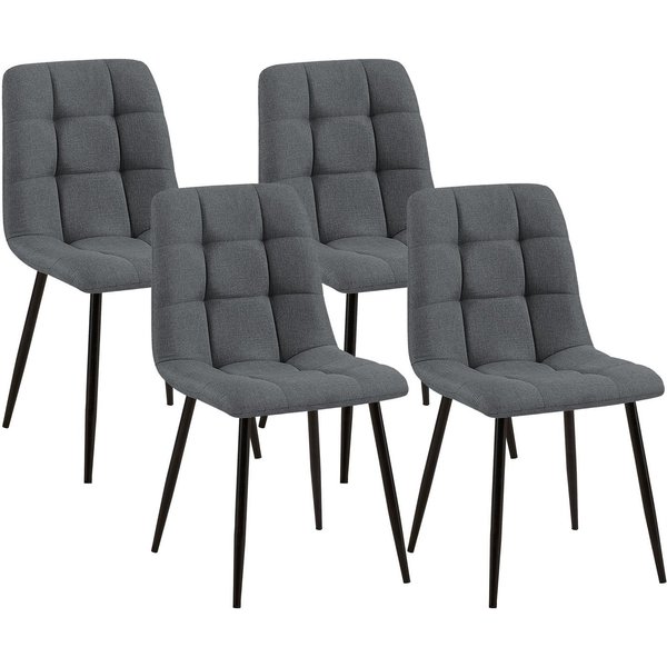 CLP Esszimmerstuhl Tilde (4er Set), mit Rückenlehne, bis 150 kg