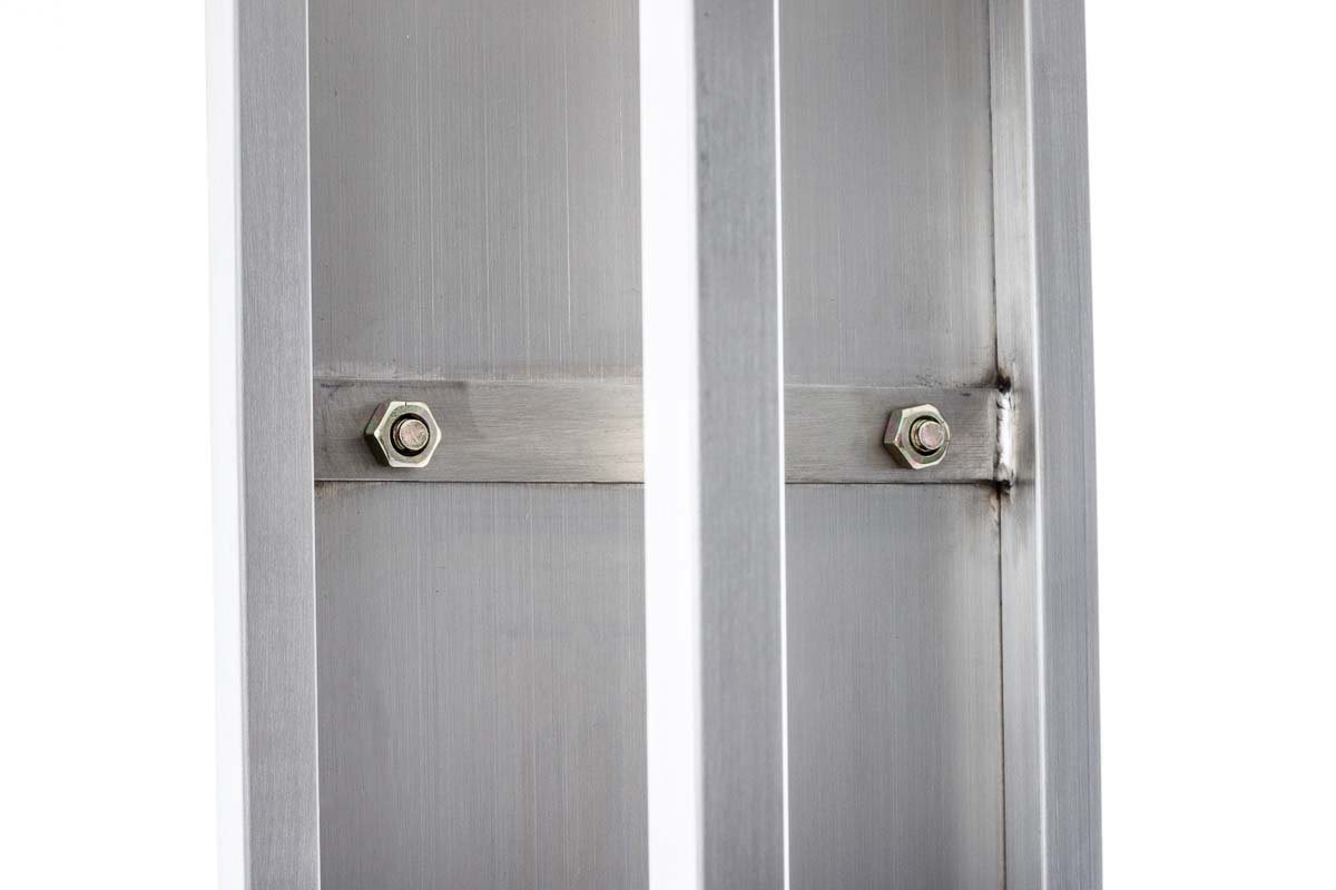 CLP Kaminholzregal Spark, BxTxH:25x25x100 cm, (1er), Edelstahl oder Metall – Bild 5 von 5