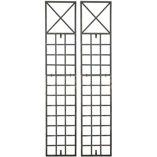 CLP Rankgitter Trigo Set, 2 St., 2er, aus Eisen zur Wandbefestigung