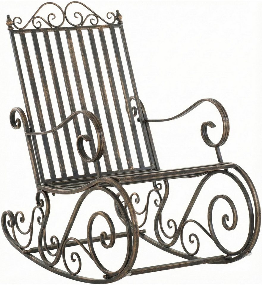CLP Schaukelstuhl Smilla (1er), lackiertes Eisen, im Jugendstil – Bild 2 von 5