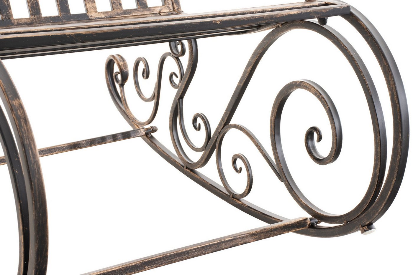 CLP Schaukelstuhl Smilla (1er), lackiertes Eisen, im Jugendstil – Bild 5 von 5