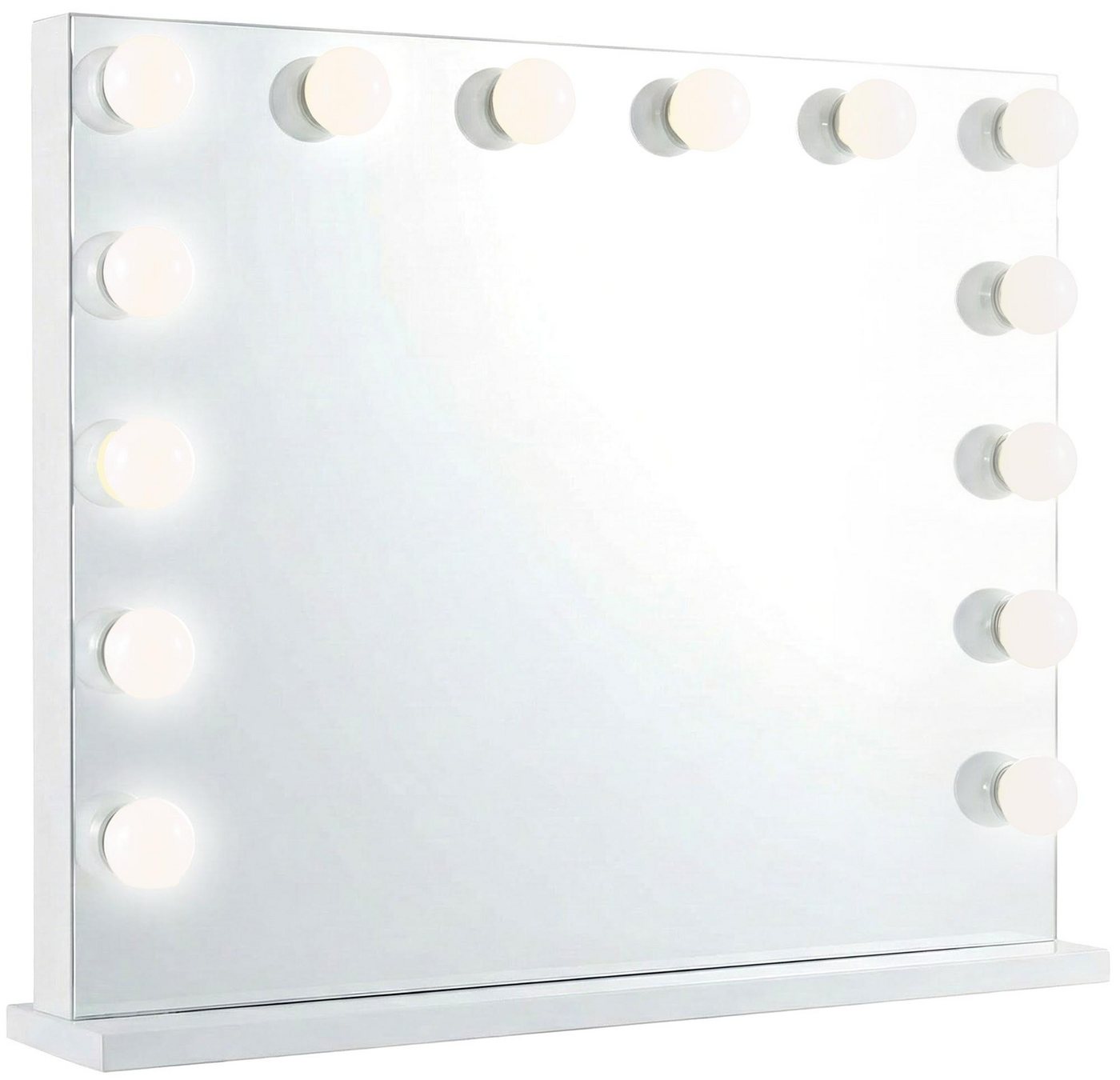 CLP Schminkspiegel Palmdale (1er), mit dimmbarer LED-Beleuchtung und USB-Anschluss – Bild 5 von 5