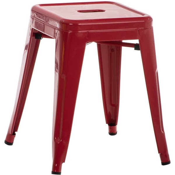 CLP Sitzhocker Armin (1er), stapelbar, Hocker aus Metall, bis 200 kg belastbar
