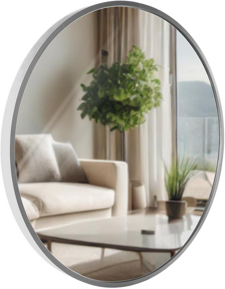 CLP Wandspiegel Elsie (1er), Rund, Modern, 30 / 45 / 60 / 80 cm Metallrahmen – Bild 4 von 5