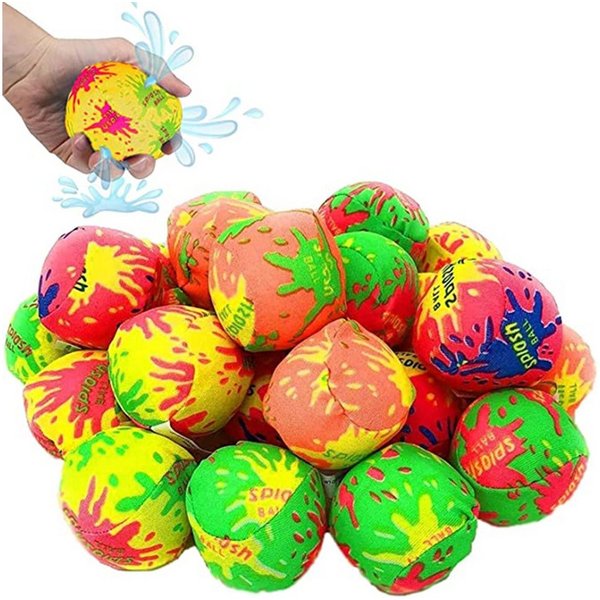 CLTYQ Wasserball Wiederverwendbare Wasserbälle Beachbälle Splash Toys (10-St)