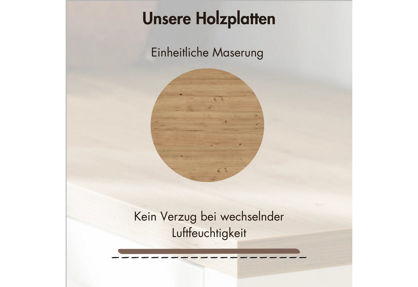 Clutter Cover Abdeckplatte für Kallax Regal, (zum Auflegen, Deckplatte), Holzplatte Artisan Eiche – Bild 5 von 5