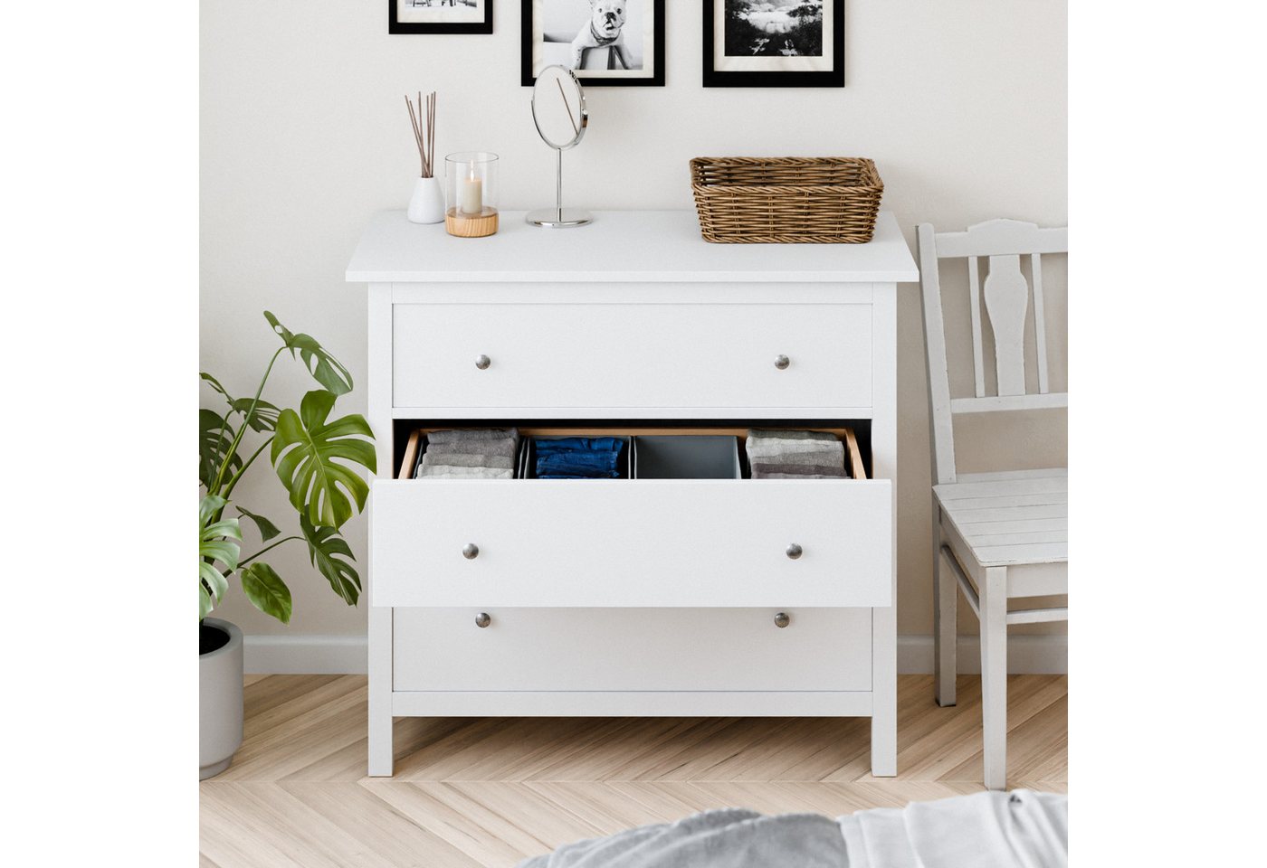 Clutter Cover Organizer für Hemnes Kommode (4er-Set), Boxen für Schublade – Bild 2 von 5