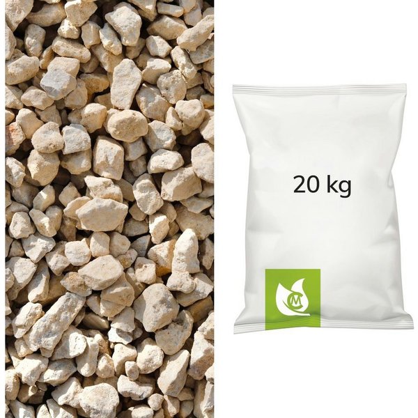 CM-Gartendesign Stein Vanilla Sun Splitt, (16/32mm, gelblich), 20kg