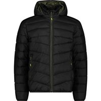 CMP Herren Jacke MAN JACKET SNAPS HOOD, Größe 54 in Schwarz