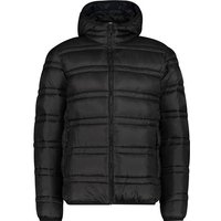 CMP Herren Jacke MAN JACKET SNAPS HOOD, Größe 52 in Schwarz