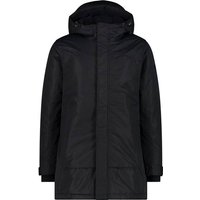 CMP Herren Jacke MAN PARKA FIX HOOD, Größe 54 in Schwarz