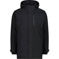 CMP Herren Jacke MAN PARKA SNAPS HOOD, Größe 50 in Schwarz