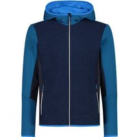 CMP Herren Kapuzensweat MAN JACKET FIX HOOD, Größe 56 in Blau