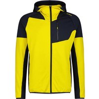 CMP Herren Kapuzensweat MAN JACKET FIX HOOD, Größe 56 in Gelb
