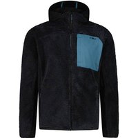 CMP Herren Kapuzensweat MAN JACKET FIX HOOD, Größe 52 in Schwarz