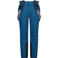 CMP Herren Latzhose Herren Skihose Salopette - Normalgröße, Größe 46 in Blau