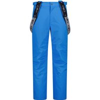 CMP Herren Latzhose Herren Skihose Salopette - Normalgröße, Größe 50 in Blau
