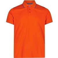CMP Herren Polo MAN POLO, Größe 56 in Orange