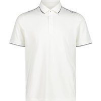 CMP Herren Polo MAN POLO, Größe 52 in Weiß