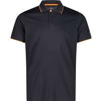 CMP Herren Polo MAN POLO, Größe 48 in Schwarz