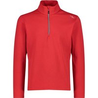 CMP Herren Rolli Herren Skirolli / Fleecepullover Langarm, Größe 56 in Rot