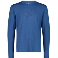 CMP Herren Shirt MAN T-SHIRT, Größe 56 in Blau