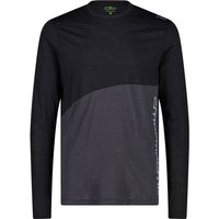 CMP Herren Shirt MAN T-SHIRT, Größe 56 in Schwarz