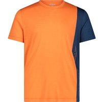CMP Herren Shirt MAN T-SHIRT, Größe 48 in Orange