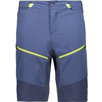 CMP Herren Tight MAN FREE BIKE BERMUDA WITH INNER MESH UNDERWEAR, Größe 56 in Blau