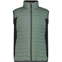 CMP Herren Weste MAN VEST HYBRID, Größe 50 in Grau