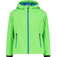 CMP Kinder Funktionsjacke Kapuzen Softshelljacke, Größe 176 in Grün