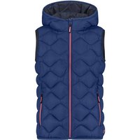CMP Kinder Weste KID G VEST FIX HOOD, Größe 128 in Blau