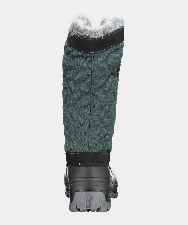 CMP Nietos Urban Style (Kunstpelzfutter, wasserdichter Überschuh) grün Winterstiefel – Bild 3 von 5