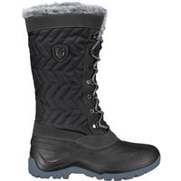 CMP Nietos Urban Style (Kunstpelzfutter, wasserdichter Überschuh) schwarz Winterstiefel