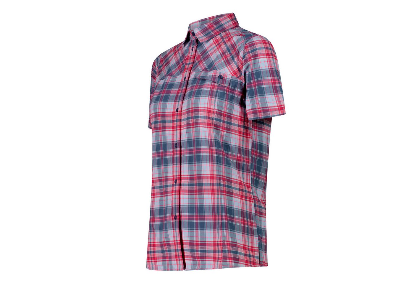 CMP Outdoorbluse Tech Shirt Button-Up mit Markendetails – Bild 2 von 4