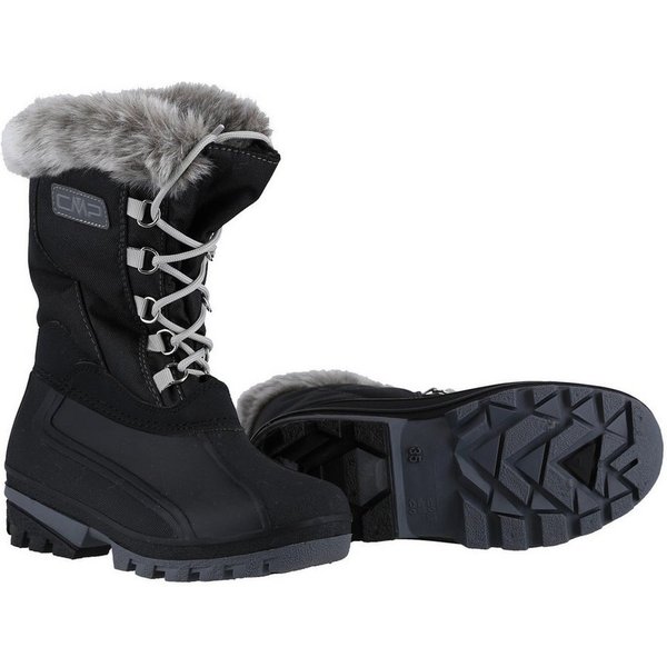 CMP Polhanne (Polyester, wasserdicht, warm gefüttert) schwarz Mädchen Winterstiefel