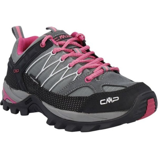 CMP Rigel Low WP (Trekking, wasserdicht) grau/fuchsia Damen Wanderschuh