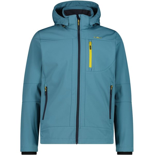 CMP Softshelljacke mit hochschließendem Kragen, 3-lagig, wasserabweisend, winddicht