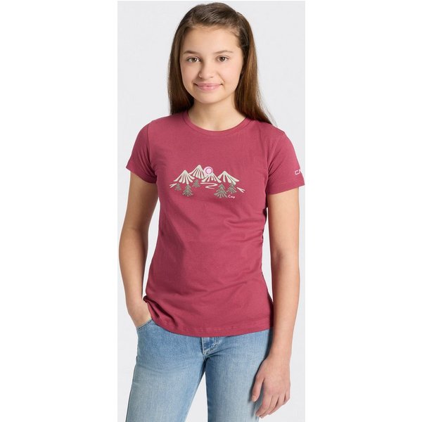 CMP T-Shirt Kurzarm-Design, aus Baumwolle, für Kinder