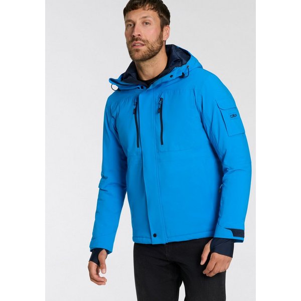 CMP Winterjacke mit gefütterter Kapuze, wind- und wasserabweisend