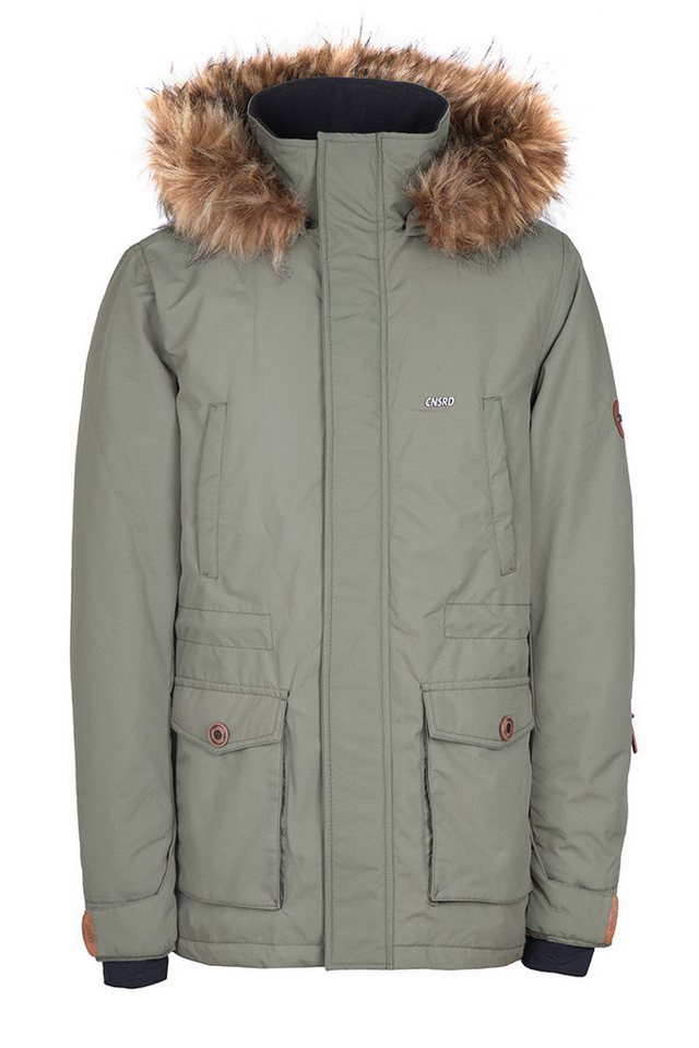 CNSRD Funktionsparka TRAVIS PARKA OS MEN mit hochschließendem Kragen und Kapuze – Bild 2 von 5