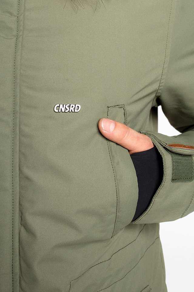 CNSRD Funktionsparka TRAVIS PARKA OS MEN mit hochschließendem Kragen und Kapuze – Bild 4 von 5