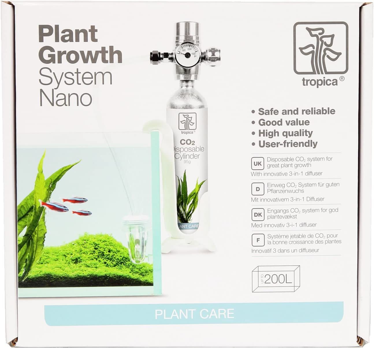Tropica CO2 Diffusor Tropica Plant Growth System Nano CO2 – Bild 2 von 2