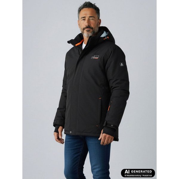 Coastguard Funktionsjacke Herren Outdoor-Jacke mit abnehmbarer Kapuze - wasserdicht atmungsaktiv