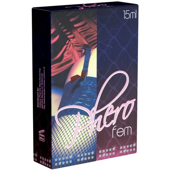 Cobeco Pharma Eau de Parfum Damenparfüm Pherofem Pheromone Aphrodisiaka Sex Lust Süß Blumig, 1-tlg., Frauenduft